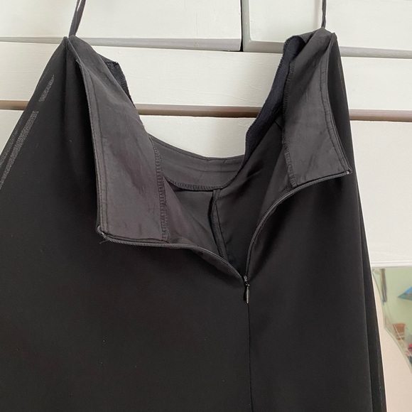 Nylon Beaded Lined Sleeveless Pants Suit - Picture 8 of 11